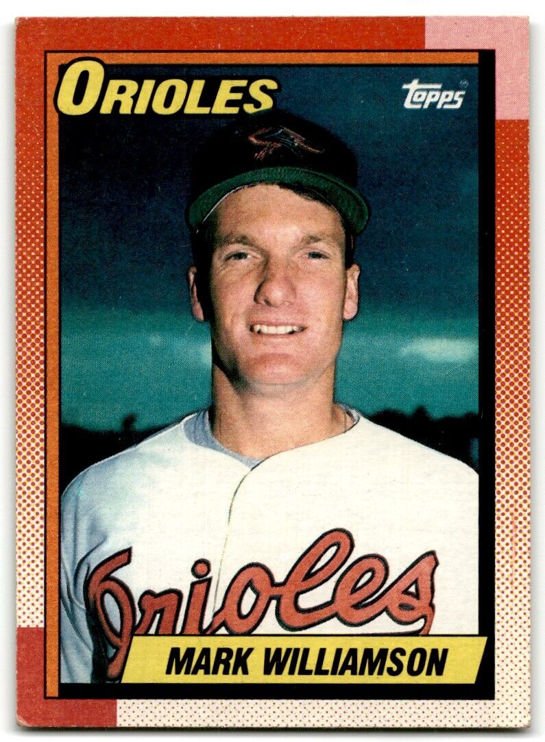 1990 Topps Mark Williamson Baltimore Orioles #13