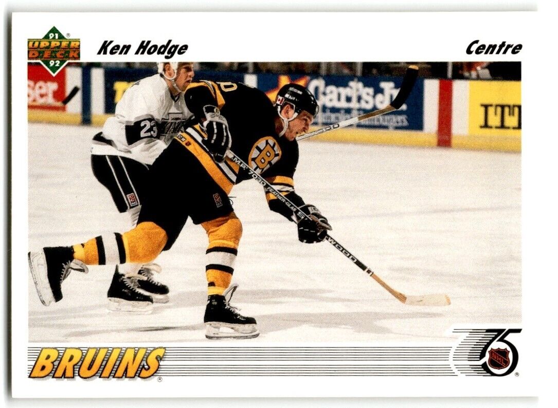 1991-92 Upper Deck French Ken Hodge Boston Bruins #251