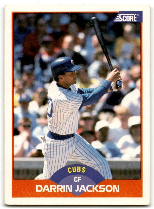 1989 Score Darrin Jackson Chicago Cubs #360