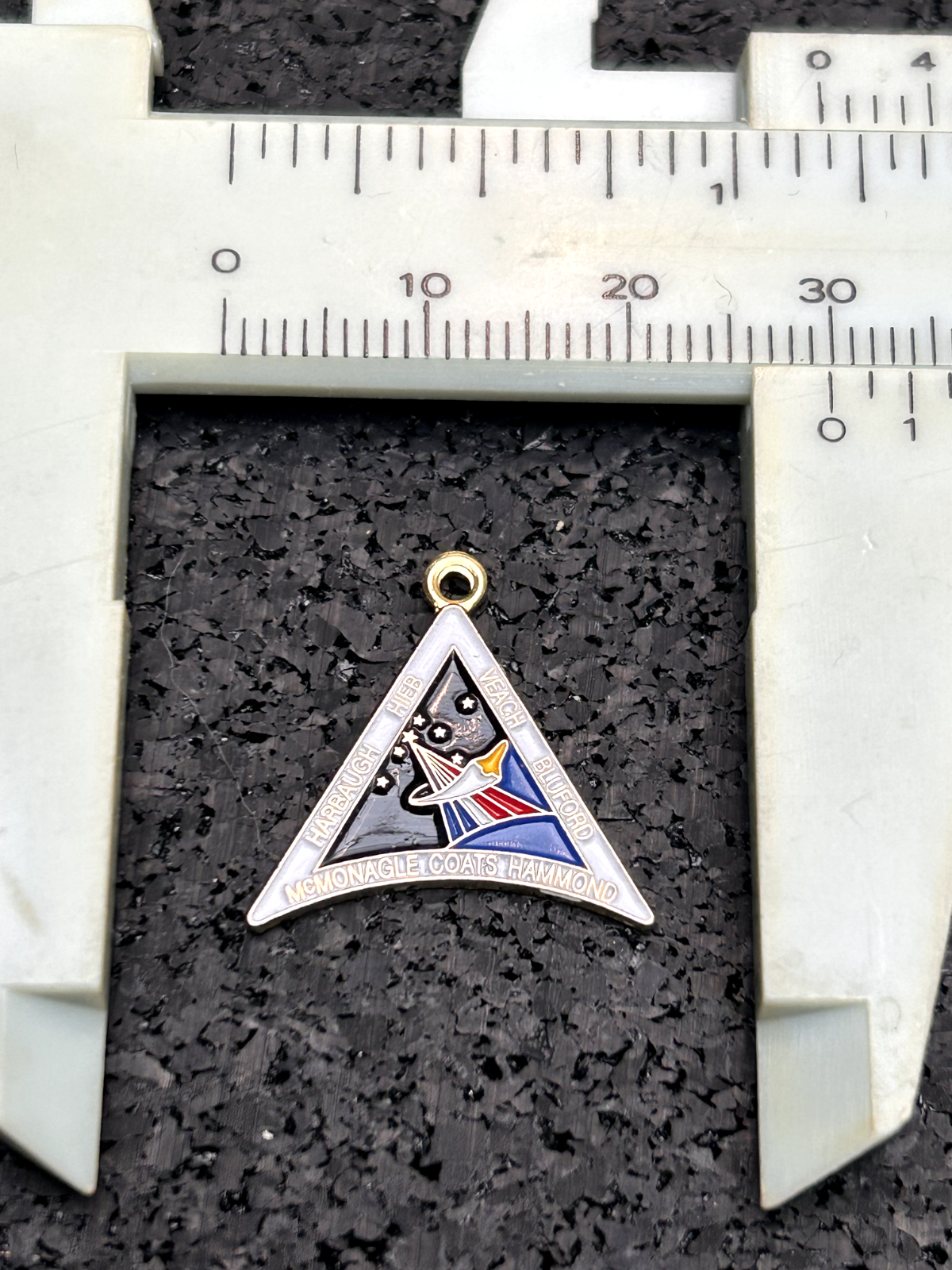 NASA Space Shuttle STS-39 Necklace PENDANT CHARM