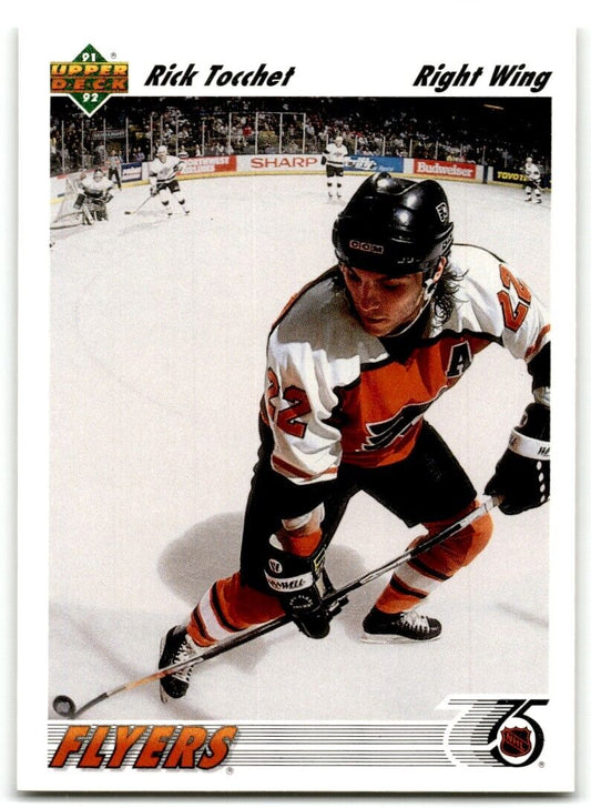 1991-92 Upper Deck Rick Tocchet Philadelphia Flyers #122