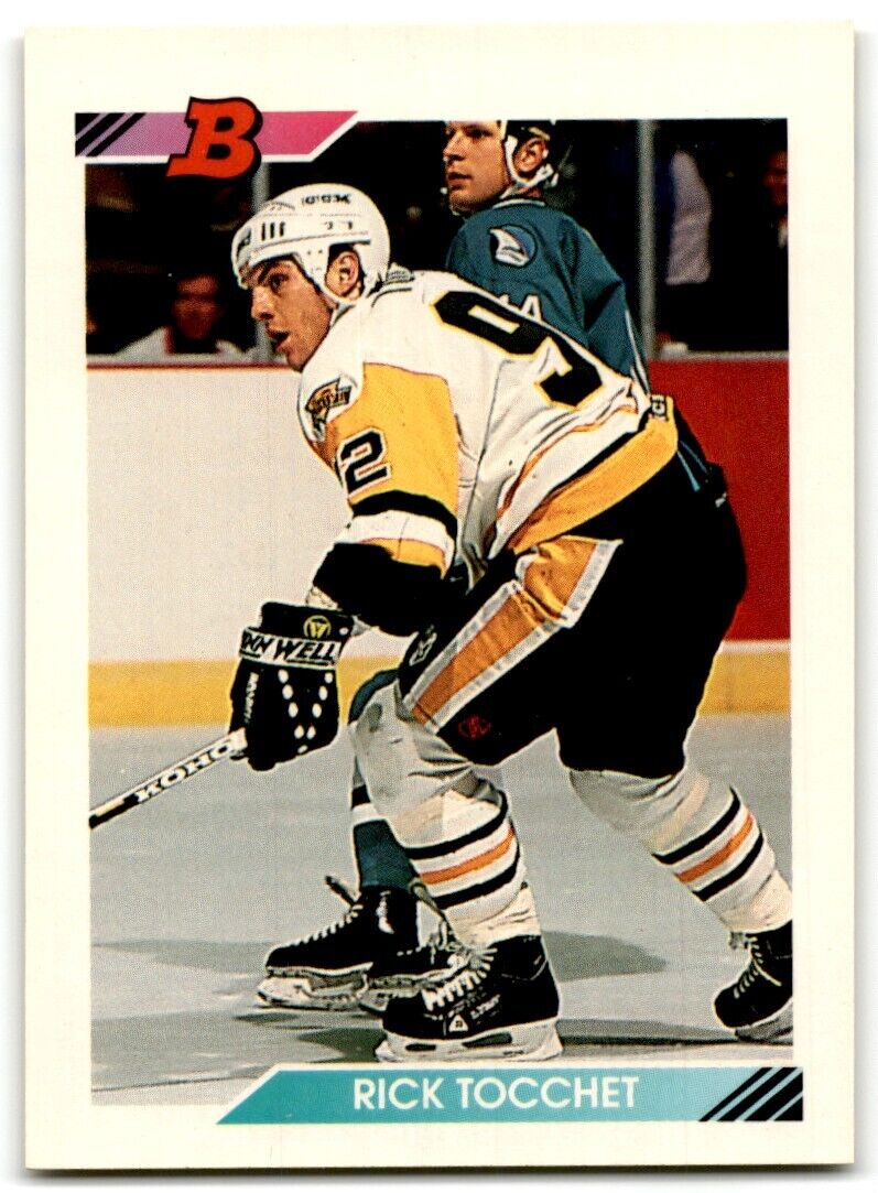 1992-93 Bowman Rick Tocchet Pittsburgh Penguins #159