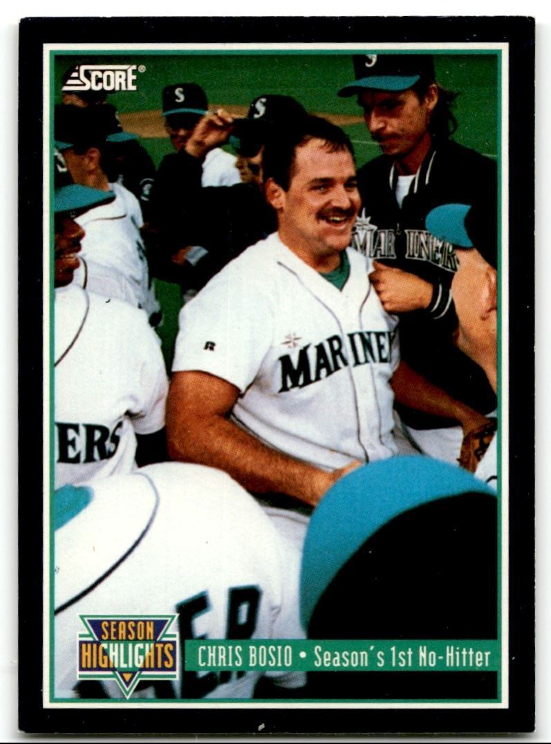 1994 Score Chris Bosio Seattle Mariners #316