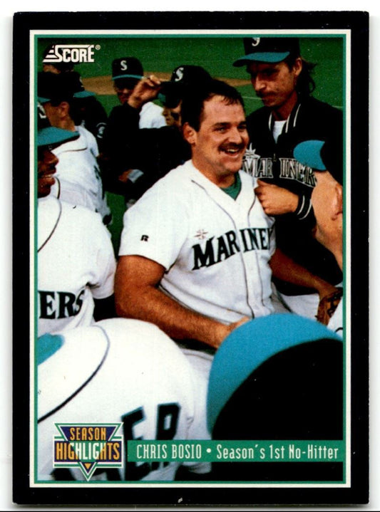 1994 Score Chris Bosio Seattle Mariners #316