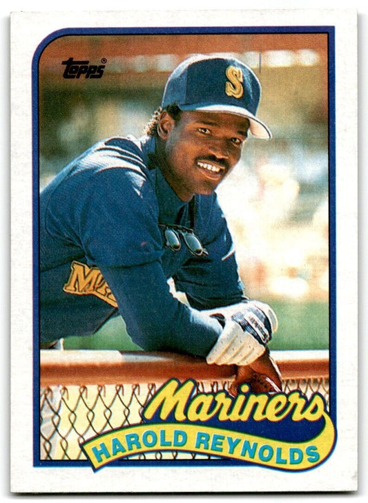 1989 Topps Harold Reynolds Seattle Mariners #580