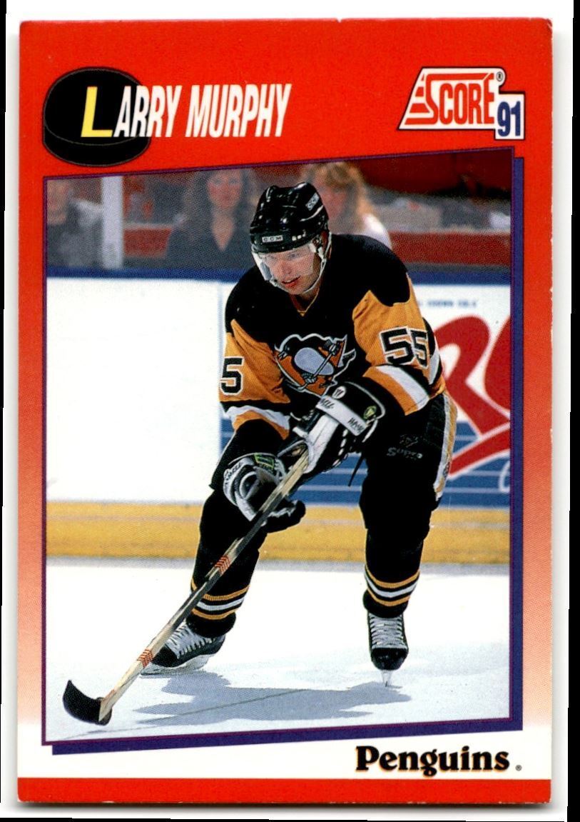 1991-92 Score Larry Murphy Pittsburgh Penguins #31