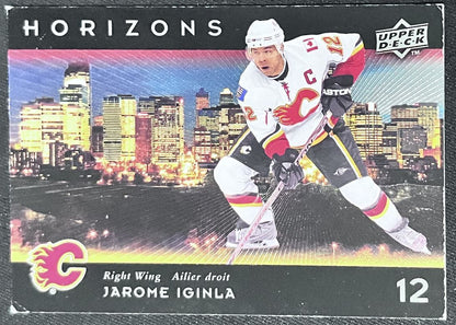 2009-10 Upper Deck McDonald's Horizons Jarome Iginla Calgary Flames #H2