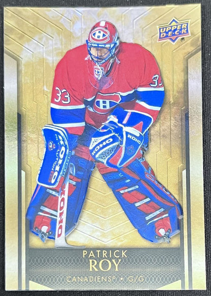 2023-24 Upper Deck Tim Hortons Legends Tim Horton Patrick Roy Montreal Canadiens