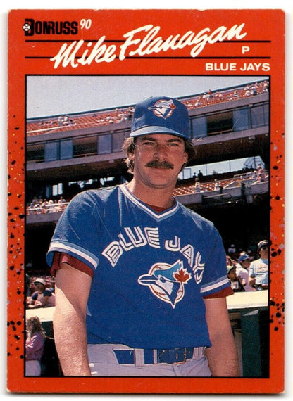 1989 Donruss Mike Flanagan Toronto Blue Jays #324