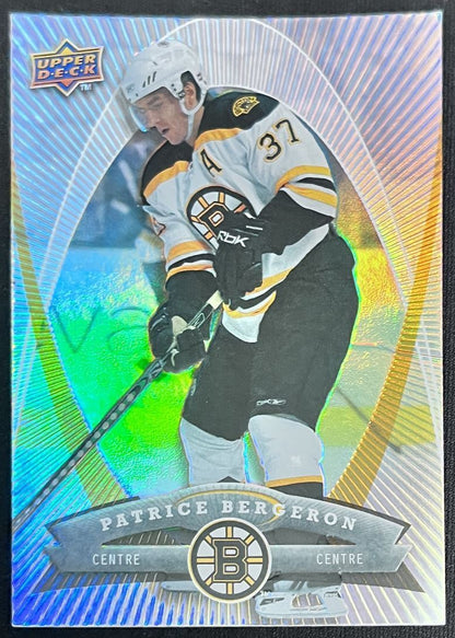 2008-09 McDonald's Upper Deck Patrice Bergeron Boston Bruins #4