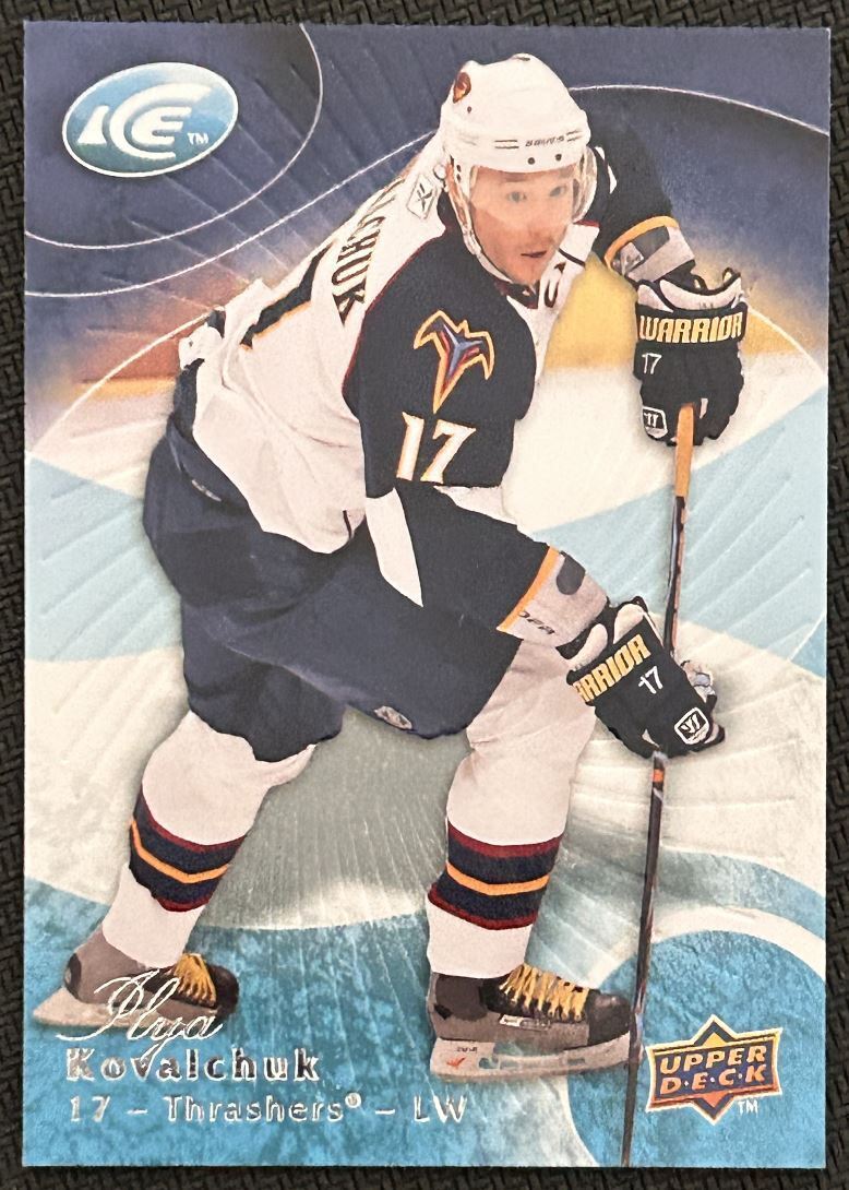 2009-10 Upper Deck Ice Ilya Kovalchuk Atlanta Thrashers #44