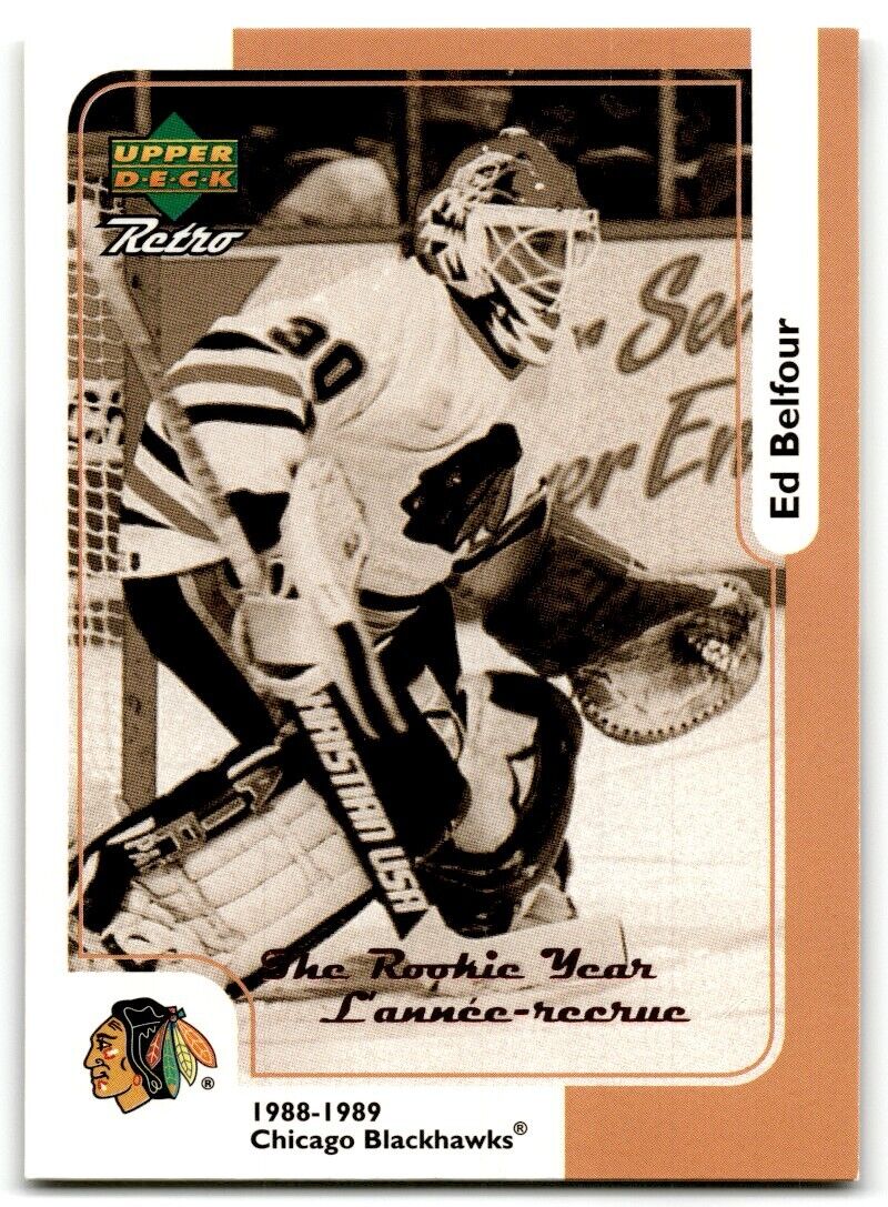 1999-00 Upper Deck Retro McDonald's Ed Belfour Chicago Blackhawks #MCD-8R