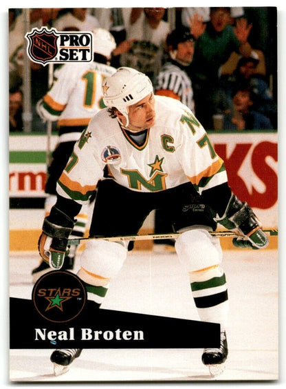 1991-92 Pro Set Neal Broten Minnesota North Stars #112