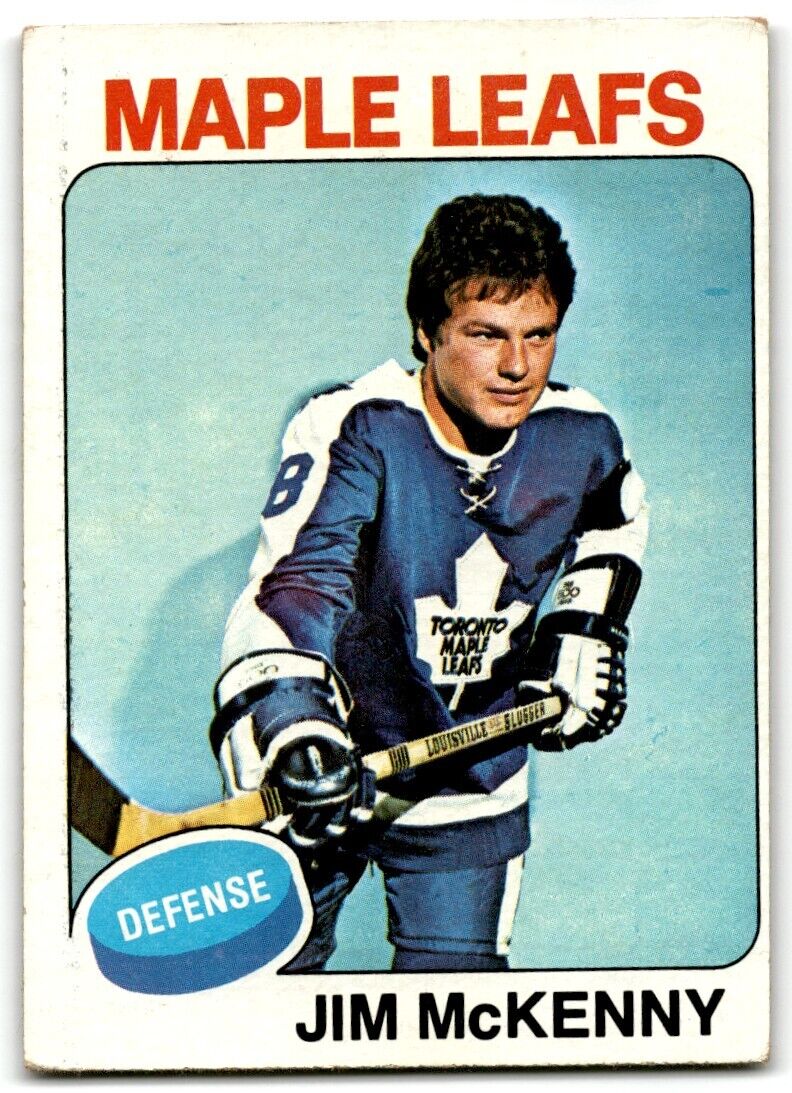 1975-76 Topps Jim McKenny Toronto Maple Leafs #311