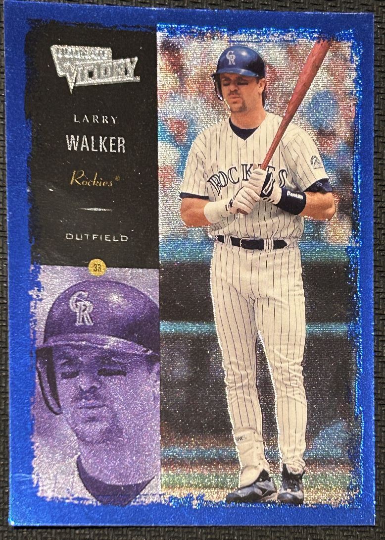 2000 Upper Deck Ultimate Upper Deck Victory Larry Walker Colorado Rockies #88