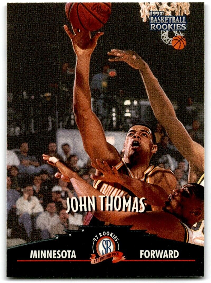 1997-98 Score Board Rookies John Thomas Minnesota Golden Gophers #6