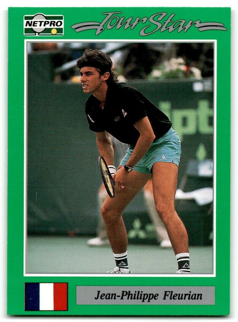 1991 Protennis player Cards Netpro Tour Star Jean-Philippe Flleurian #97