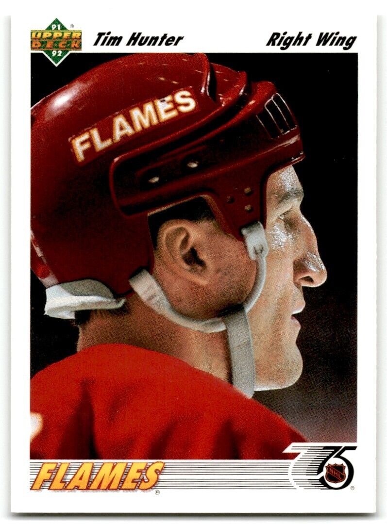 1991-92 Upper Deck Tim Hunter Calgary Flames #221