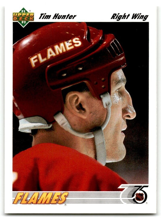 1991-92 Upper Deck Tim Hunter Calgary Flames #221