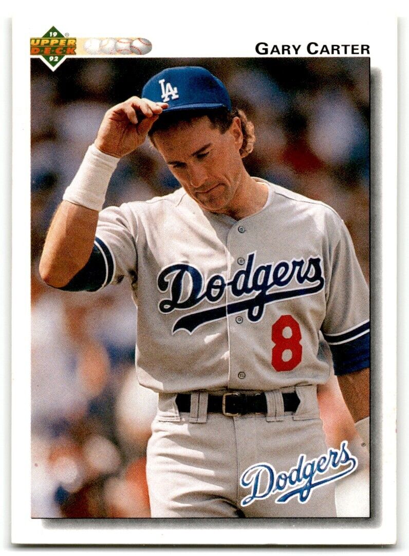 1992 Upper Deck Gary Carter Los Angeles Dodgers #267