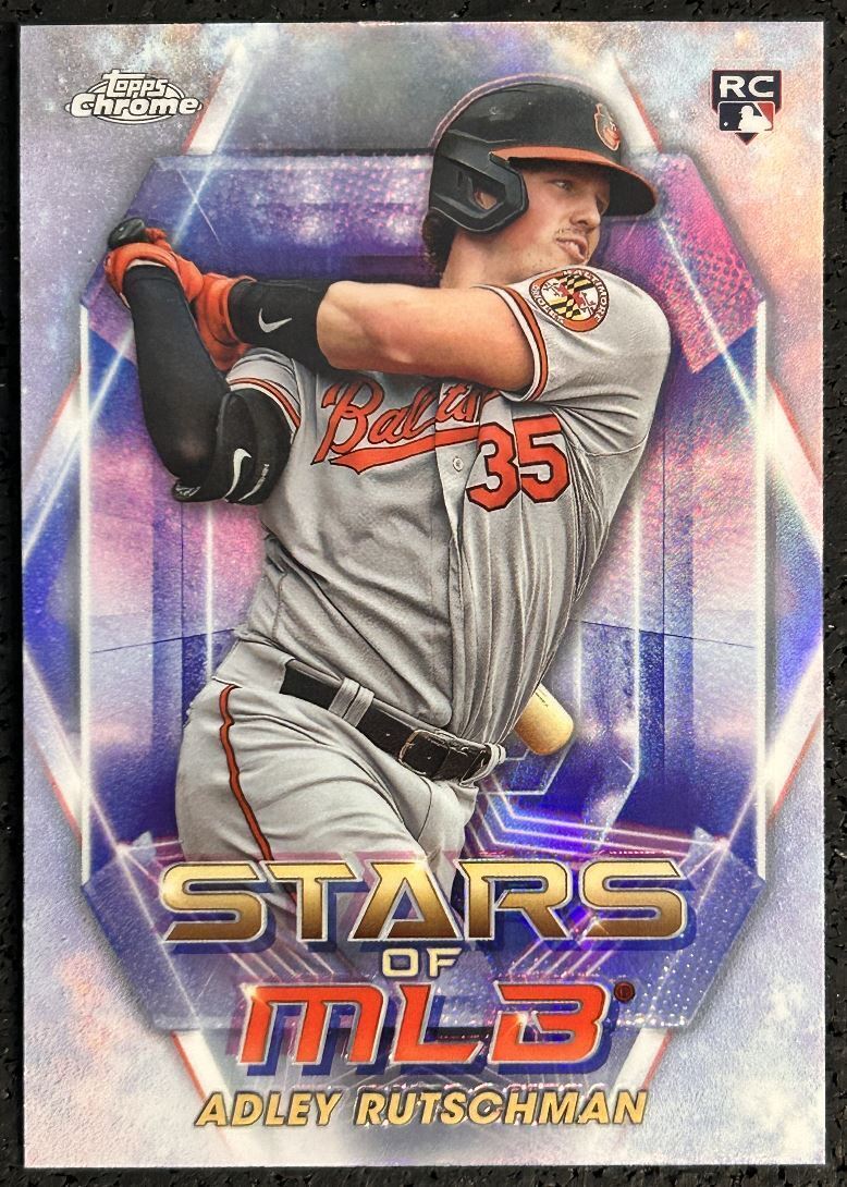 2023 Topps Chrome Stars of the MLB Adley Rutschman Norfolk Tides #SMLBC-22