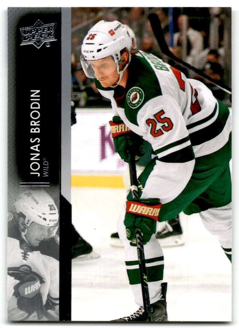 2021-22 Upper Deck Jonas Brodin Minnesota Wild #338