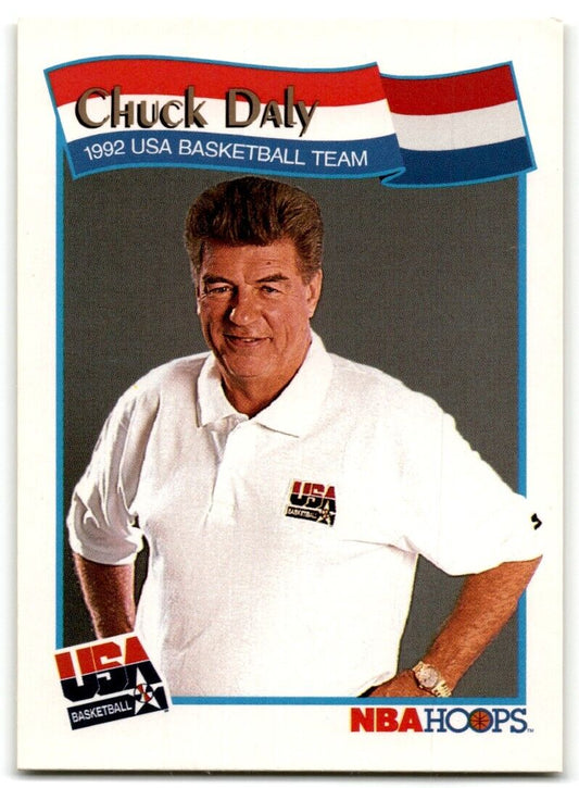 1991-92 Hoops McDonald's Chuck Daly USA #61