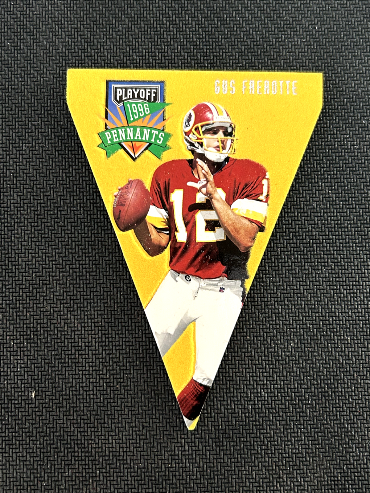 1996 Playoff Contenders Pennants Football Card #37 Gus Frerotte