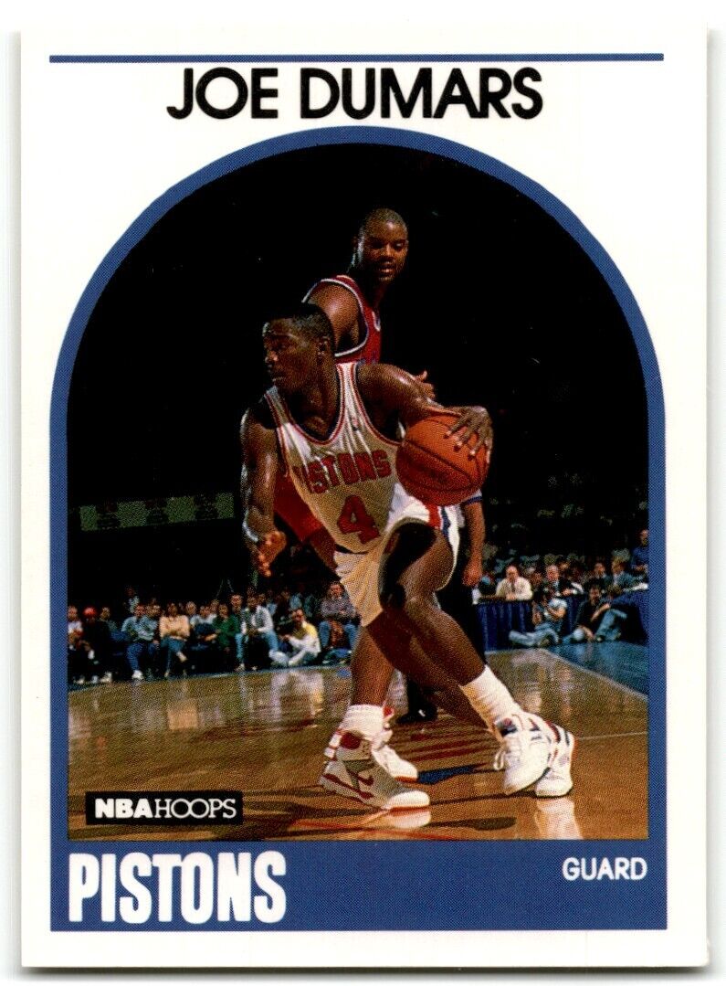 1989-90 Hoops Joe Dumars Detroit Pistons #1