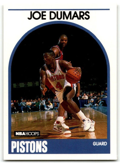 1989-90 Hoops Joe Dumars Detroit Pistons #1