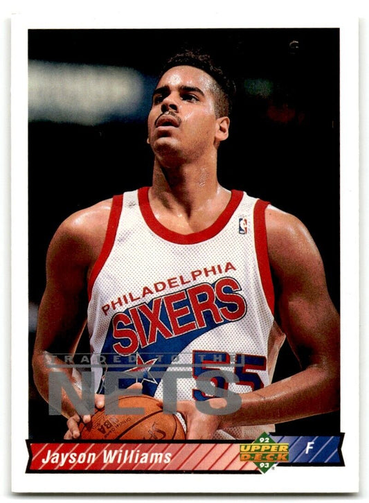 1992-93 Upper Deck Jayson Williams New Jersey Nets #272