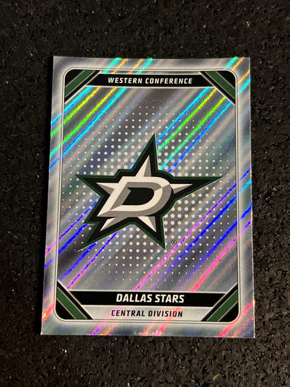 2019-20 Topps NHL Stickers #154 Dallas Stars FOIL