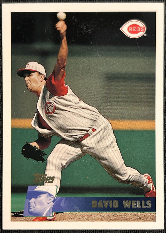 1996 Topps David Wells Cincinnati Reds #311