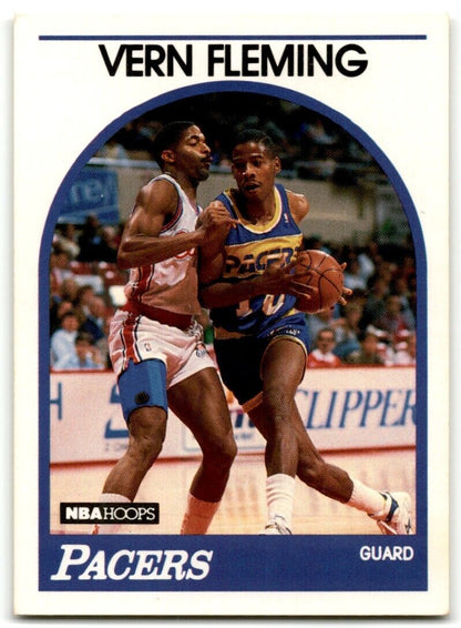 1989-90 Hoops Vern Fleming Indiana Pacers #231