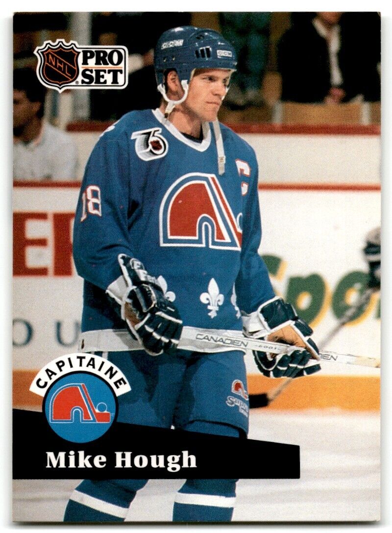 1991-92 Pro Set Mike Hough Quebec Nordiques #582