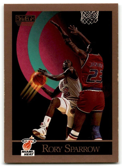 1990-91 SkyBox Rory Sparrow Miami Heat #152