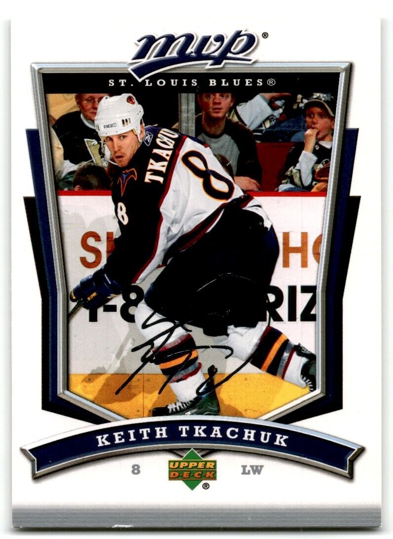 2007-08 Upper Deck MVP Keith Tkachuk St. Louis Blues #283