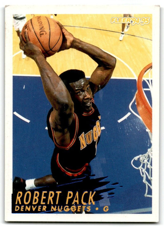 1994-95 Fleer Robert Pack Denver Nuggets #59