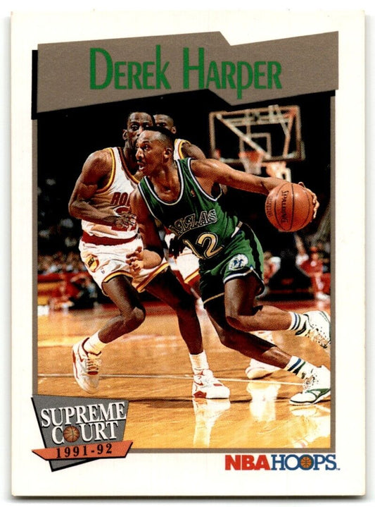 1991-92 Hoops Derek Harper Dallas Mavericks #460