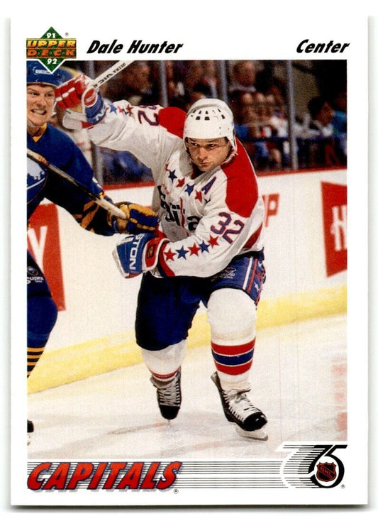 1991-92 Upper Deck Dale Hunter Washington Capitals #209