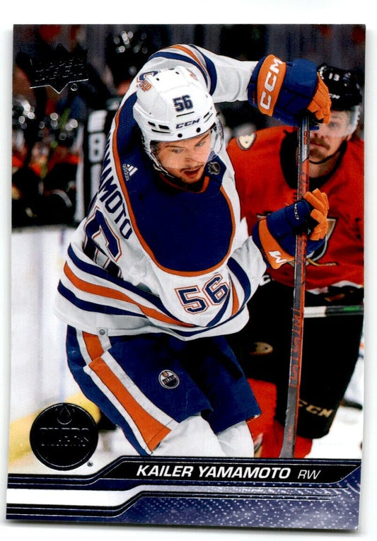 2023-24 Upper Deck Kailer Yamamoto Edmonton Oilers #318