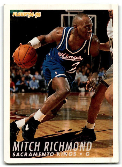 1994-95 Fleer Mitch Richmond Sacramento Kings #195