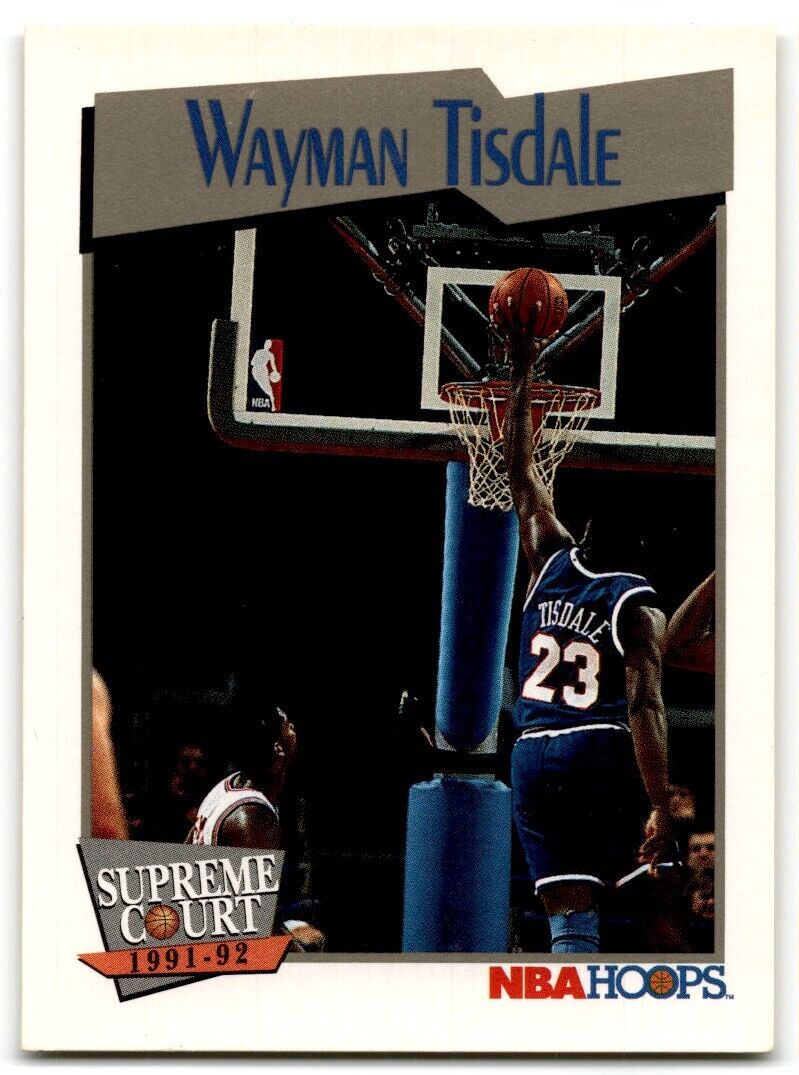 1991-92 Hoops Wayman Tisdale Sacramento Kings #494