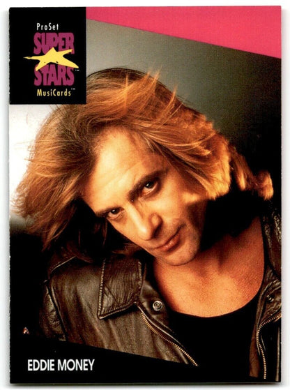 1991-92 ProSet Super Stars MusiCard Eddie Money #290