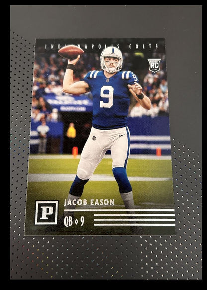 2020 Panini Chronicles Jacob Eason Rookie Indianapolis Colts #PA-7