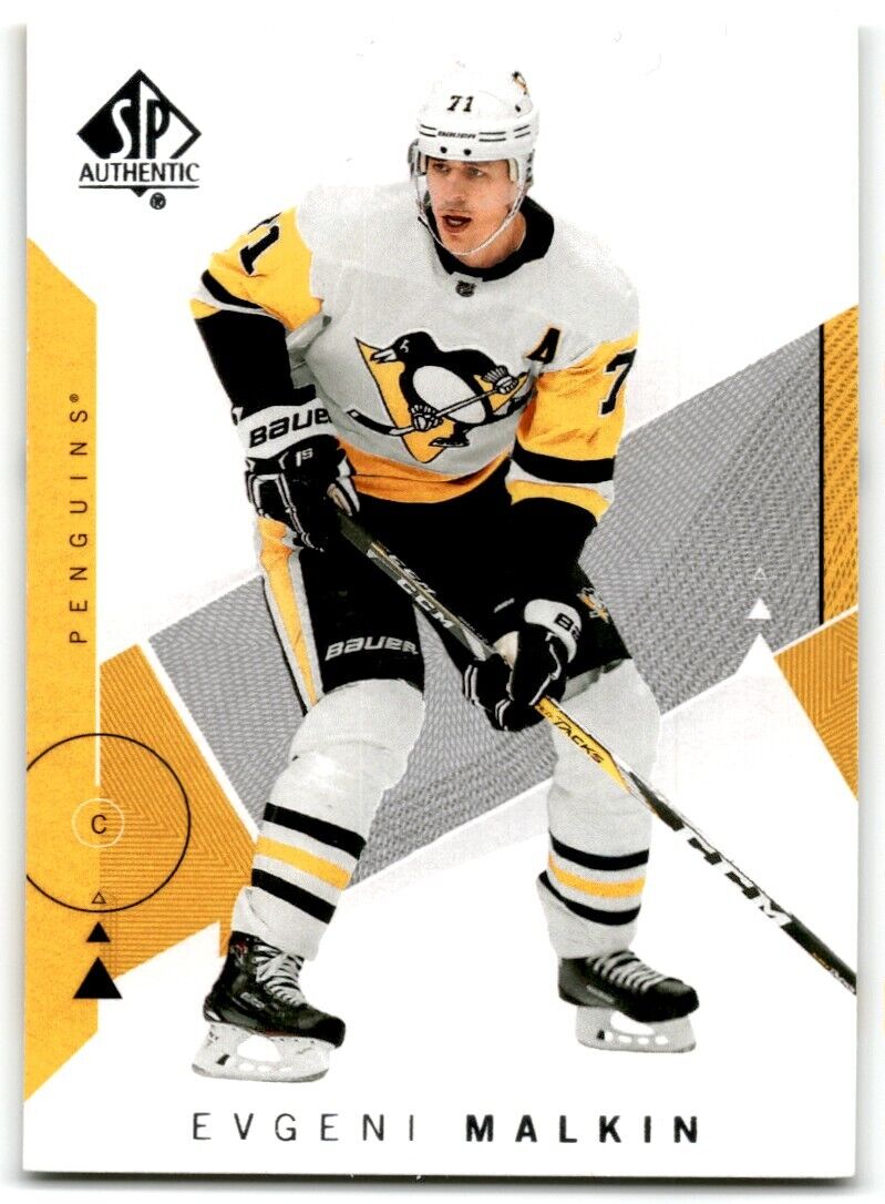 2018-19 SP Authentic Evgeni Malkin Pittsburgh Penguins #70