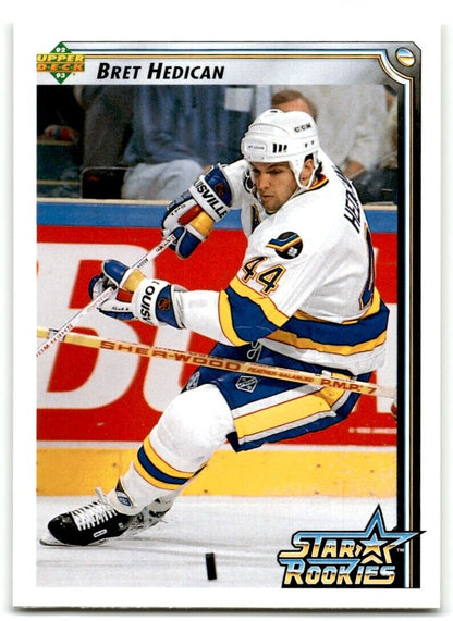 1992-93 Upper Deck Bret Hedican Rookie St. Louis Blues #414