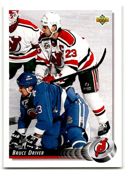 1992-93 Upper Deck Bruce Driver New Jersey Devils #200