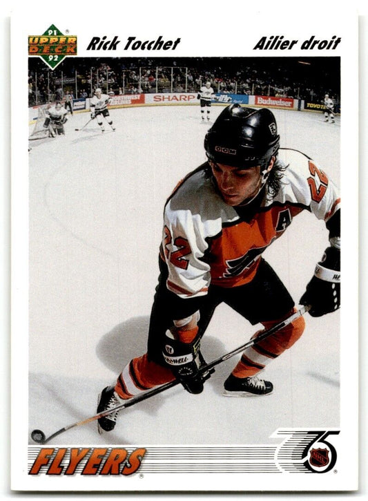 1991-92 Upper Deck Rick Tocchet Philadelphia Flyers #122