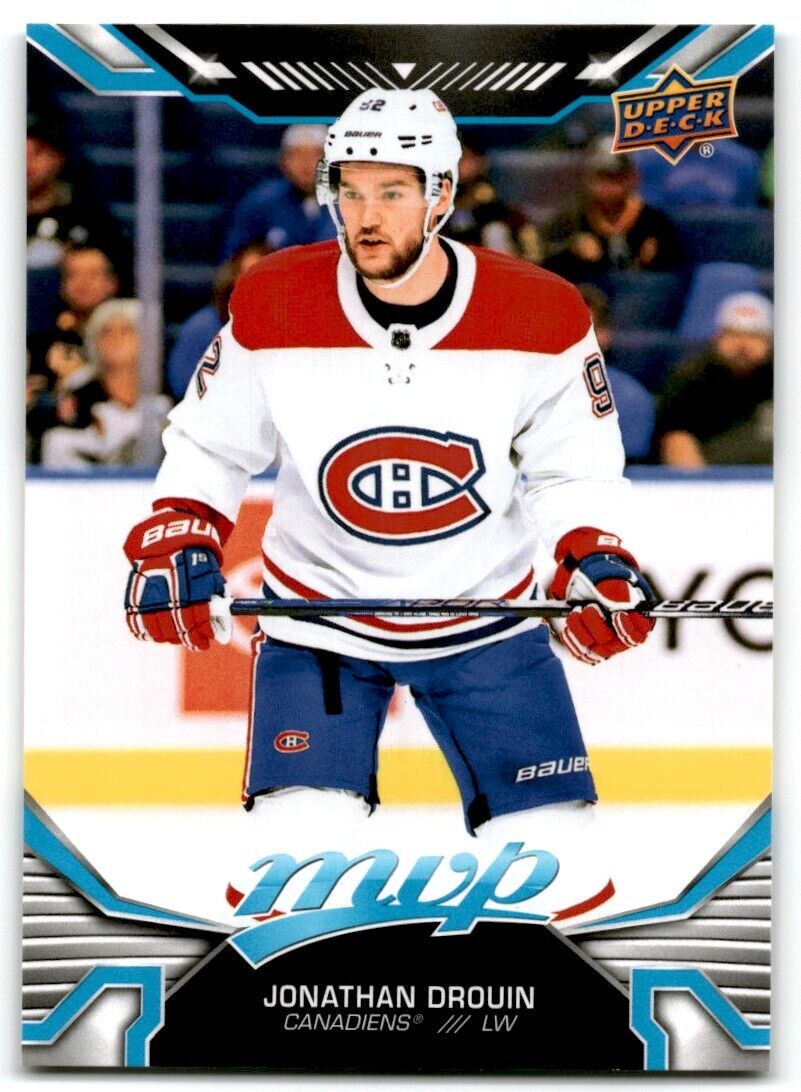 2022-23 Upper Deck MVP Jonathan Drouin Montreal Canadiens #134